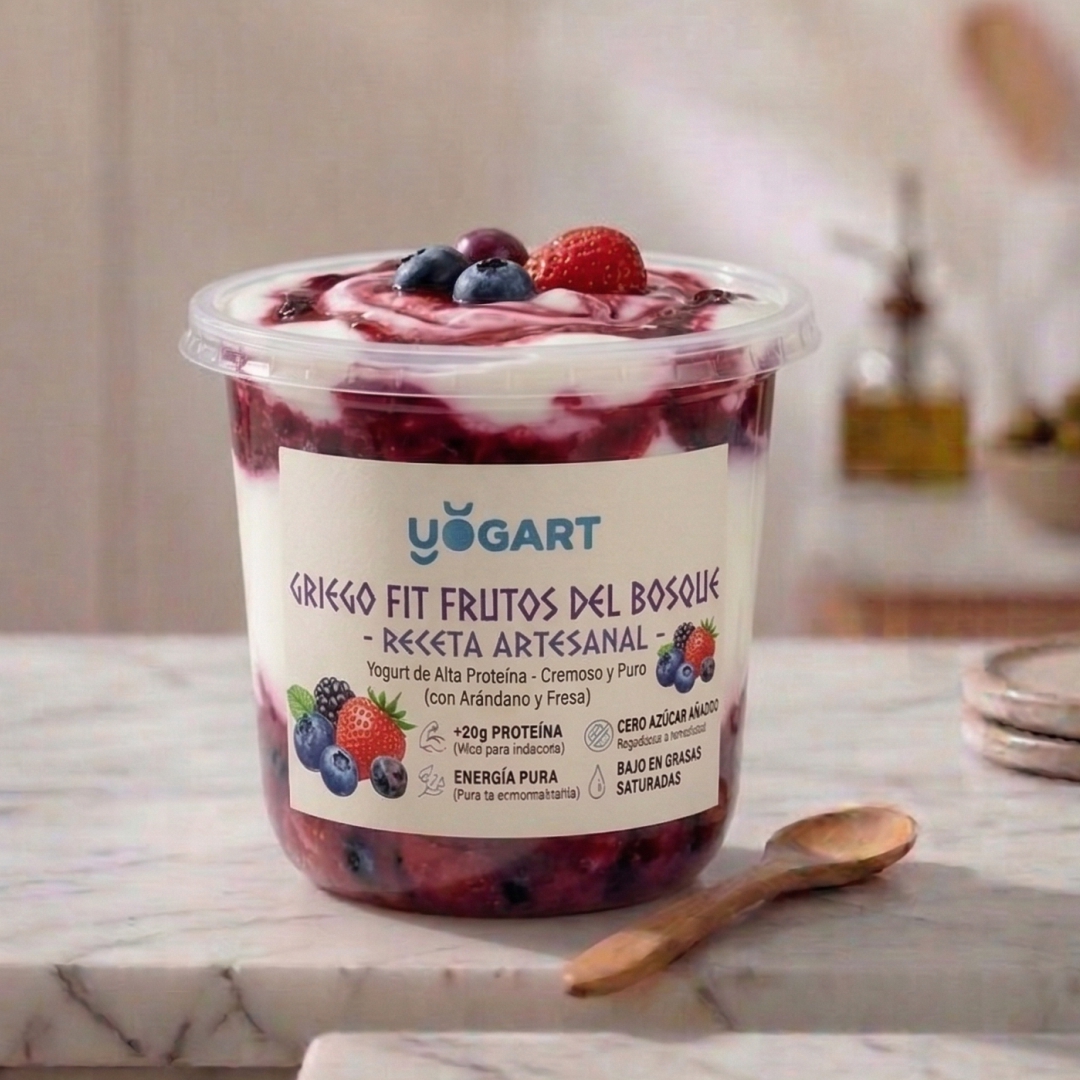 Yogart Frutos del Bosque 500 gr (SPLENDA)